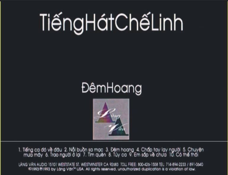 Tiếng hát Chế Linh 2 Tiếng hát Chế Linh - Hình ảnh 2