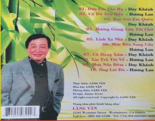 Băng cối Bao giờ em quên - Hương Lan, Duy Khánh 2 Băng cối Bao giờ em quên - Hương Lan, Duy Khánh - Hình ảnh 2
