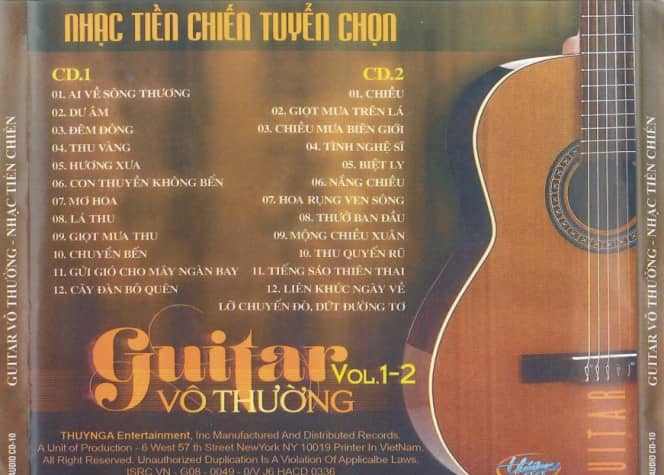 Nhạc tiền chiến tuyển chọn 1&2 - Guitar Vô Thường 2 Nhạc tiền chiến tuyển chọn 1&2 - Guitar Vô Thường - Hình ảnh 2