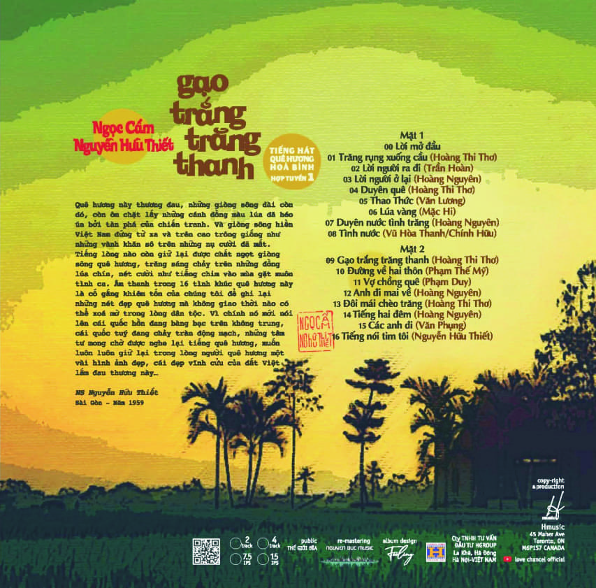 Gạo trắng trăng thanh - Ngọc Cẩm & Nguyễn Hữu Thiết 4 Gạo trắng trăng thanh - Ngọc Cẩm & Nguyễn Hữu Thiết - Hình ảnh 4