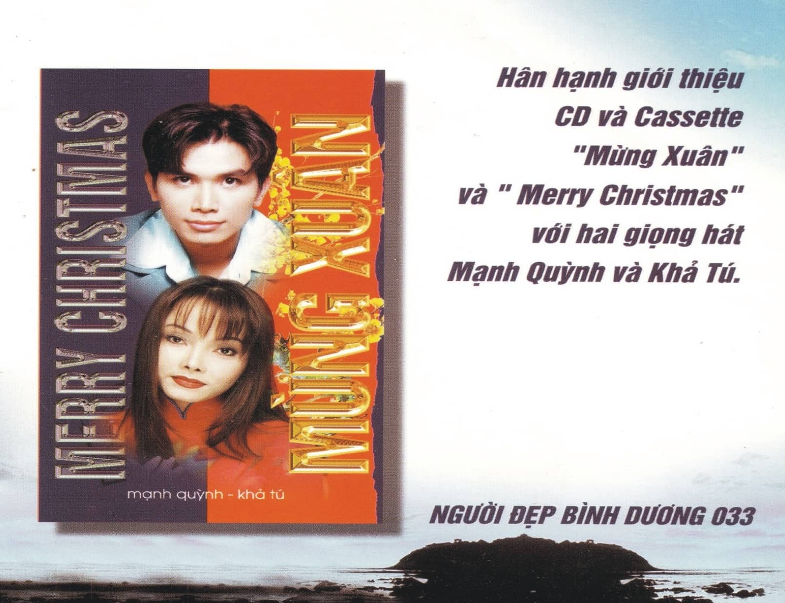 Album-Khả Tú,Mạnh Quỳnh-Mộng Ước Đôi Ta 2 Album-Khả Tú,Mạnh Quỳnh-Mộng Ước Đôi Ta - Hình ảnh 2