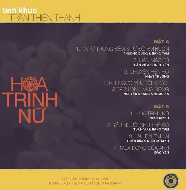 hoa trinh nu sau
