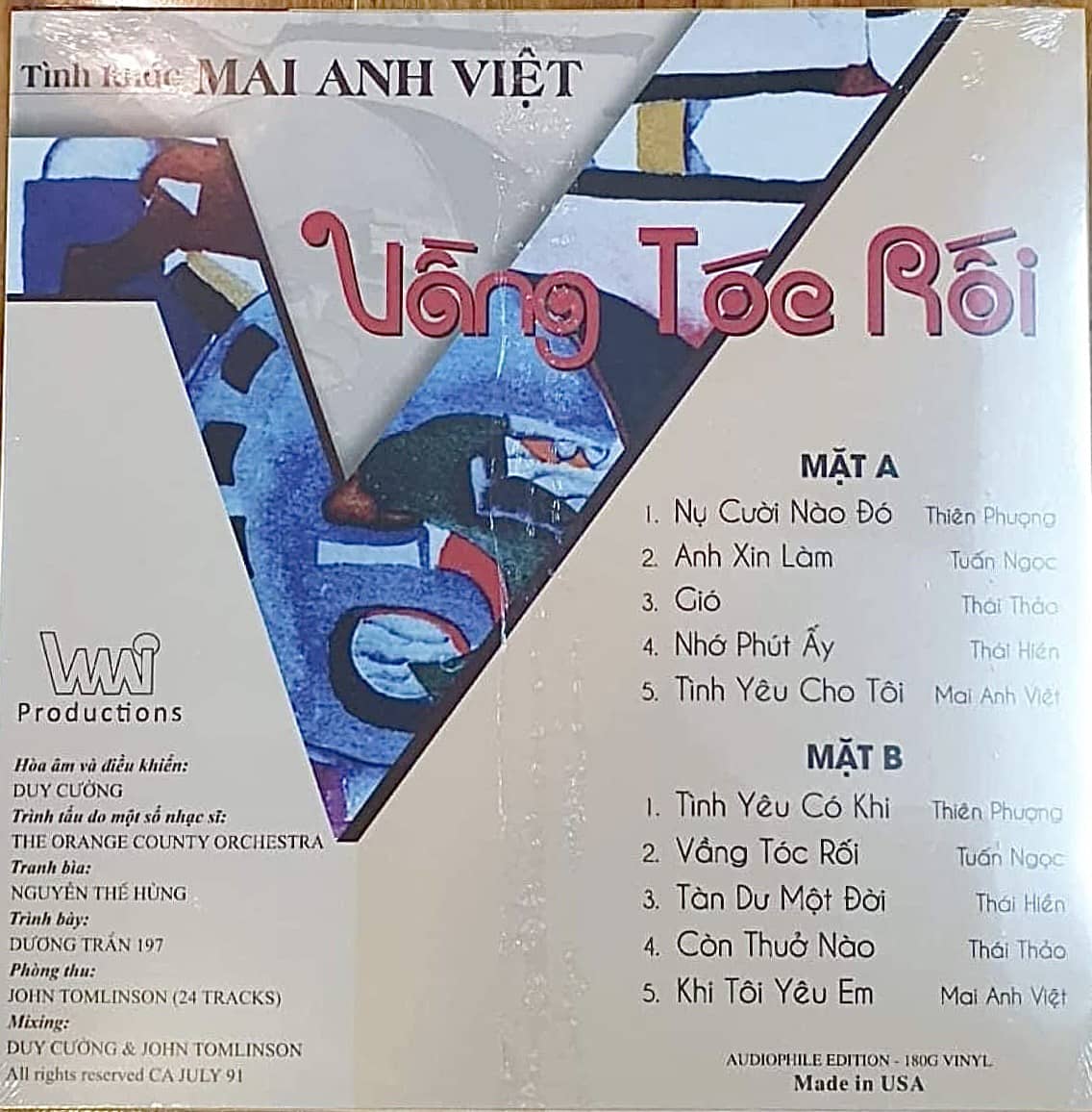 vang toc roi sau