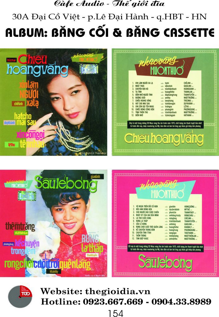 Album Băng Cối & Băng Cassette phát hành trước 1975 14 154