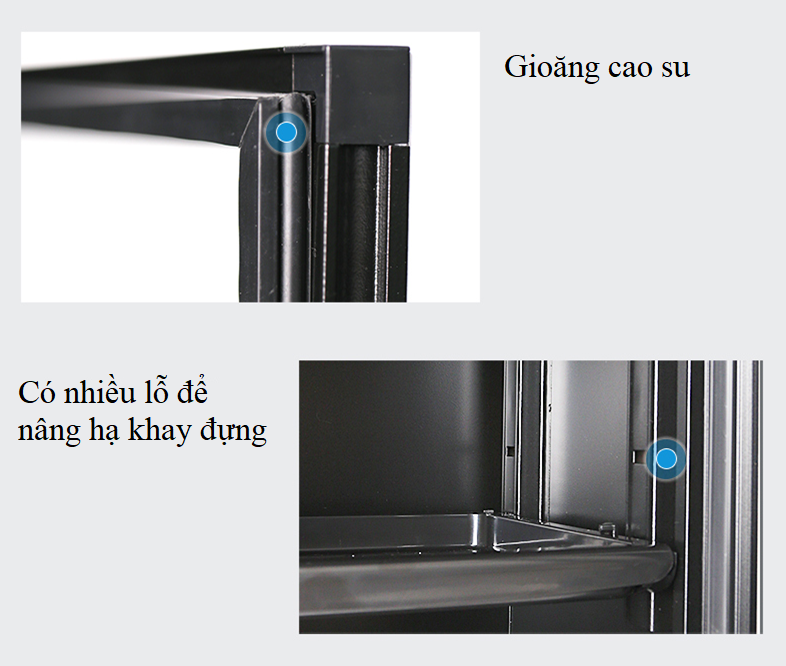Tủ chống ẩm Dry Cabi DHC-120 Lít 6 Tủ chống ẩm Dry Cabi DHC-120 Lít - Hình ảnh 6